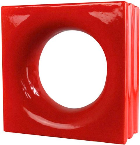 Fuchs Design Keramikstein »Style n Art«, BxH: 190 x 190 mm - rot