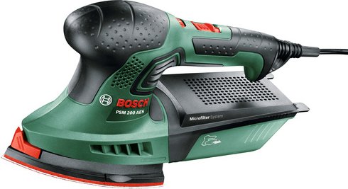 Thumbnail - BOSCH HOME & GARDEN Multischleifer »PSM 200 AES«, 200 W, inkl. Zubehör - gruen