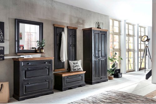 SIT Dielen-Set »CORSICA«, Holz, schwarz