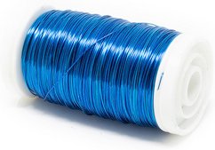 Flowerbox Basteldraht »Dekolackdraht« - blau