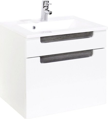 HELD MÖBEL Badmöbel »Siena«, B x T x H: 60 x 47 x 54 cm - weiss