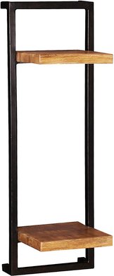 SIT Wandregal »SIDNEY«, 2 Fachböden, Holz - braun