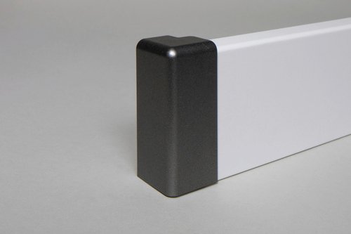 WUNDERWERK Außenecke, Kunststoff, 2 Stück - silberfarben