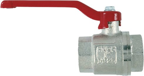 CORNAT Kugelhahn, Messing - silberfarben