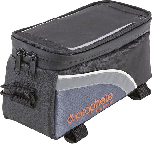 PROPHETE Rahmentasche »Sattel- und Packtaschen«, Polyester, schwarz, 1,5 l