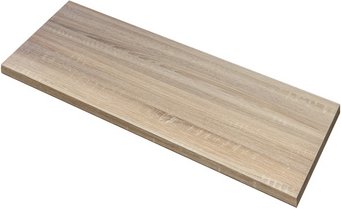 Flex-Well Arbeitsplatte »VALERO«, Dekor: Eiche Sonoma, Holzwerkstoff - braun