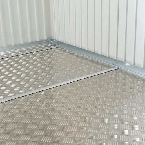 BIOHORT Bodenplatte »Europa« - silberfarben