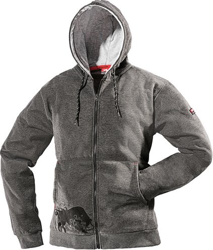 BULLSTAR Jacke, anthrazit, Baumwolle/Polyester, Gr. XXL - grau