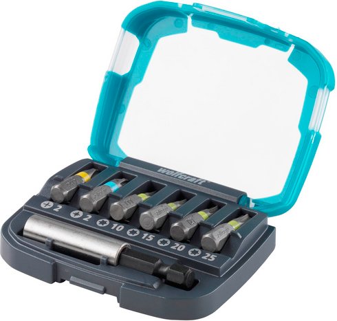 Thumbnail - WOLFCRAFT Bit-Set »2979000«, Sechskant - bunt