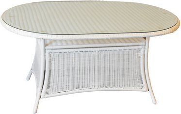 MERXX Gartentisch »Bamberg«, LxBxH: 151,5 x 99 x 77 cm - weiss