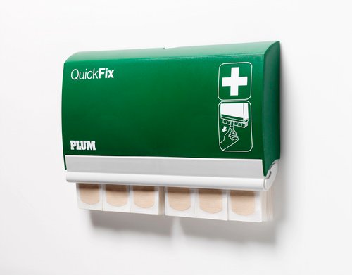 Plum Pflasterspender »QuickFix«, BxL: 13,5 x 23 cm, grün - gruen