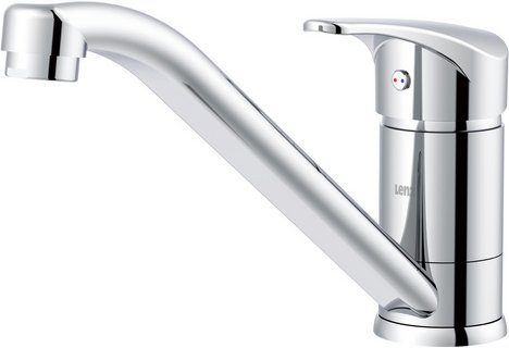 Thumbnail - Küchenarmatur »LIKO«, 3/8", Messing, chromfarben - silberfarben