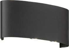 Fischer & Honsel Wandleuchte »Berlin«, Metall, 0,5 W - schwarz