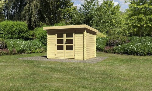 Thumbnail - KARIBU Gartenhaus »Bastrup 3«, Holz, BxHxT: 297 x 217 x 237 cm (Außenmaße inkl. Dachübersta...