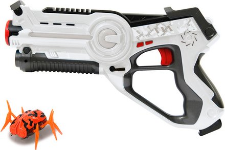 JAMARA Laser-Gun, Kunststoff, ab 6 Jahre - orange | weiss