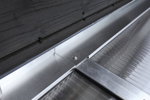 SKANHOLZ Wandanschlussprofil, BxH: 78,5 x 327 cm, Stahl