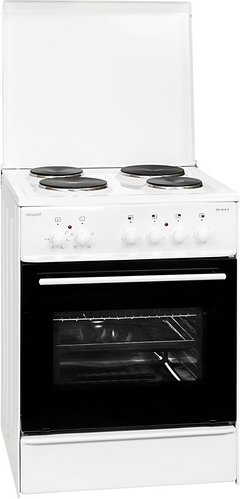 Exquisit Elektro-Standherd »EH 10.6-4«, 65 l, 4 Kochfelder - weiss