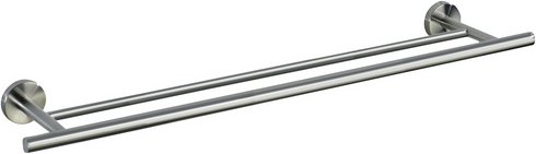 WENKO Badetuchstange »Bosio«, Edelstahl, Edelstahlfarben - silberfarben