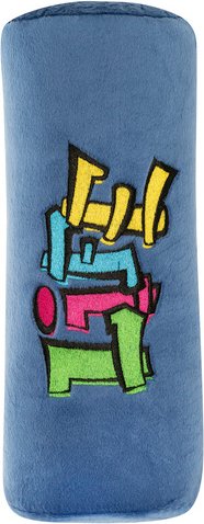 Kids Experts Kissen »Graffiti«, Polyester - blau