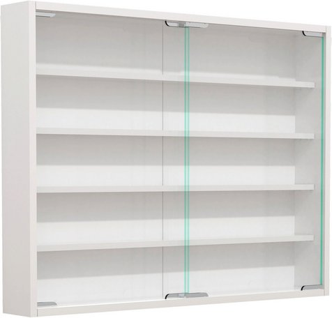 VCM Hängevitrine »Agisa«, BxHxL: 77 x 60 x 10 cm - weiss