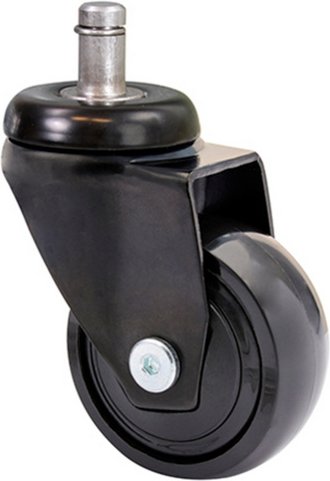 WAGNER Lenkrolle, schwarz, BxH: 50 x 73 mm, max. Tragfähigkeit: 50 kg