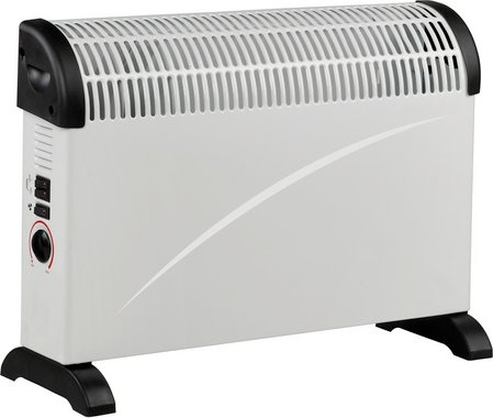 GO/ON! Konvektor, max. Leistung: 2000 W, Netzanschluss - weiss