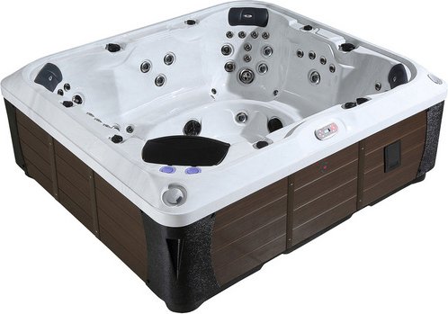 Canadian Spa Whirlpool »Kingston AI«, 240 x 216 x 87 cm, 7 Personen, mit Soundsystem und LED - braun