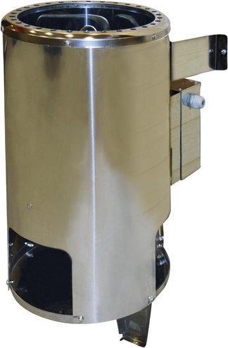 WEKA Saunaofen, ohne Steuerung, 3,6 kW - silberfarben