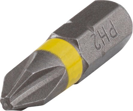 WOLFCRAFT Bit »1527000«, PH2, Sechskant, 6 Stück - grau