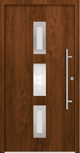 Splendoor Sicherheitshaustür »PULA Prime RC2«, Aluminium, in nussbaum - braun