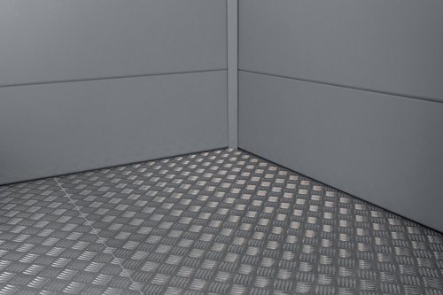 Telluria Bodenplatte, Option 03, 2724 - silberfarben