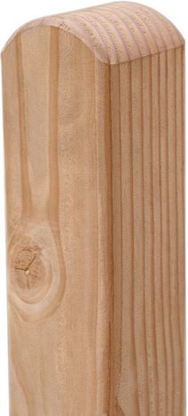 Mr. GARDENER Pfosten, Lärchenholz, BxLxT: 9 x 95 x 9 cm - beige