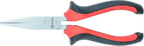 CONNEX Flachzange, Länge: 16 cm, Kunststoff/Metall - silberfarben
