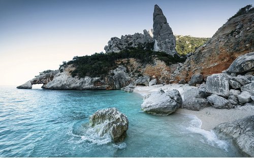 KOMAR Vliestapete »Beach Tales«, Breite 450 cm, seidenmatt - bunt