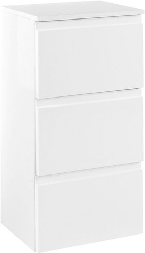 HELD MÖBEL Unterschrank »Cardiff«, BxHxT: 40 x 79 x 35 cm - weiss