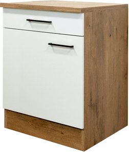 Flex-Well Küchenunterschrank »Avila«, Anschlagrichtung: frei wählbar, melaminbeschichtete Spanplatte - weiss