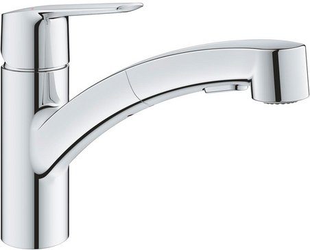 GROHE Spültischarmatur »Start«, Metall, chrom - silberfarben