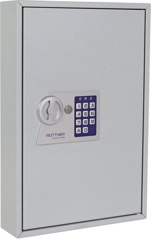 Rottner Tresor Schlüsseltresor »S Schlüsselschrank«, lichtgrau, Stahl, (B x H:) 30 x 45 cm
