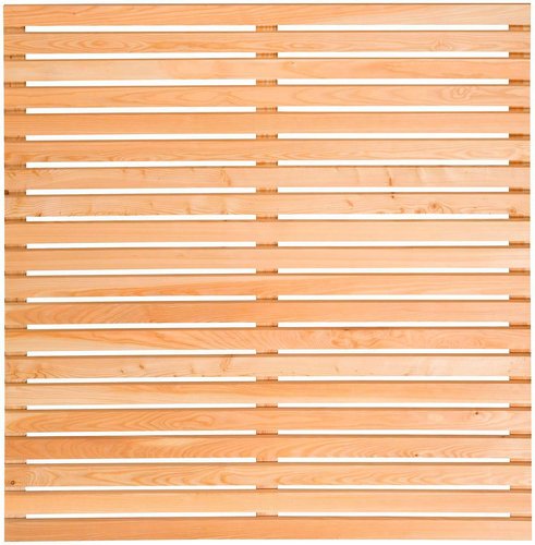 Mr. GARDENER Sichtschutzelement »Bali«, Lärchenholz, HxL: 180 x 180 cm - beige