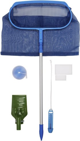 Mr. GARDENER Bodensauger »Starter«, BxH: 33 x 39 cm, für Schwimmbecken - blau