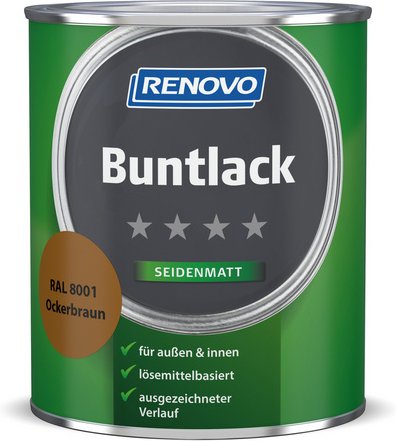 RENOVO Buntlack - braun