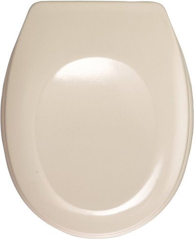 Thumbnail - WENKO WC-Sitz »Bergamo«, Duroplast, oval - beige