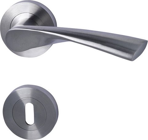 Thumbnail - ALPERTEC Rosettengarnitur, Edelstahl - silberfarben