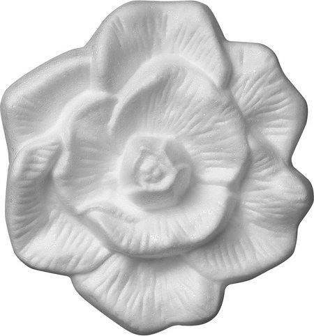 DECOSA Wandtattoo »Rose«, Breite: 13,5 cm, weiß, 2 Stück - weiss