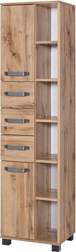SCHILDMEYER Hochschrank »Milan«, BxHxT: 42 x 163,7 x 32 cm - braun