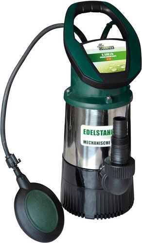 Mr. GARDENER Tauchpumpe, 800 W, Fördermenge: 5500 l/h - gruen