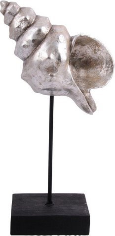 Flowerbox Dekofigur - silberfarben