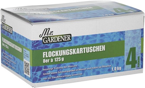 Mr. GARDENER Wasserpflege »Flockungskissen«, Flockungskissen , für Pools - weiss