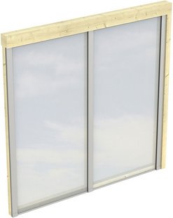 SKANHOLZ Seitenwand, BxH: 78,5 x 200 cm, Holz, natur