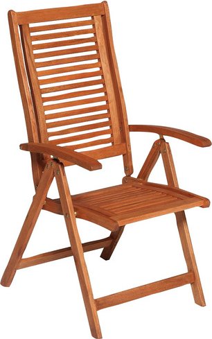 MERXX Klappsessel »Cordoba«, Holz, BxHxT: 58 x 114 x 68 cm - beige